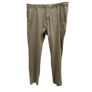 Rhone Mens 41 Beige Commuter Pants Lightweight Performance Chino Stretch Golf